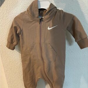 Nike Tan Kids One Piece with Hood